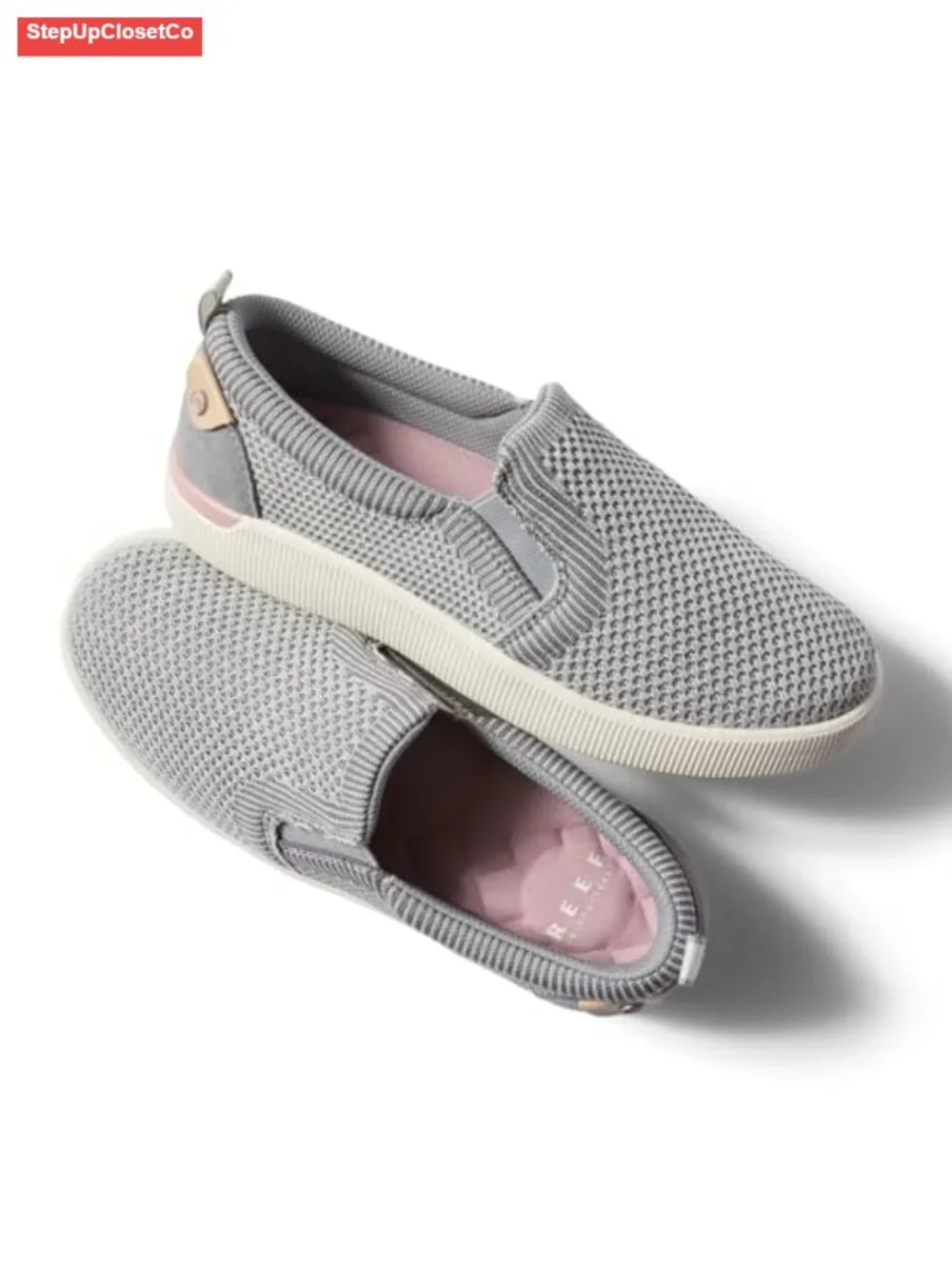 Slip-On Knit Sneakers with Cushioned Footbed and EVA Sole